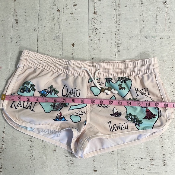 Heather Brown Hawaii Island Hopper Boardies Board Surf Shorts - Picture 8 of 10